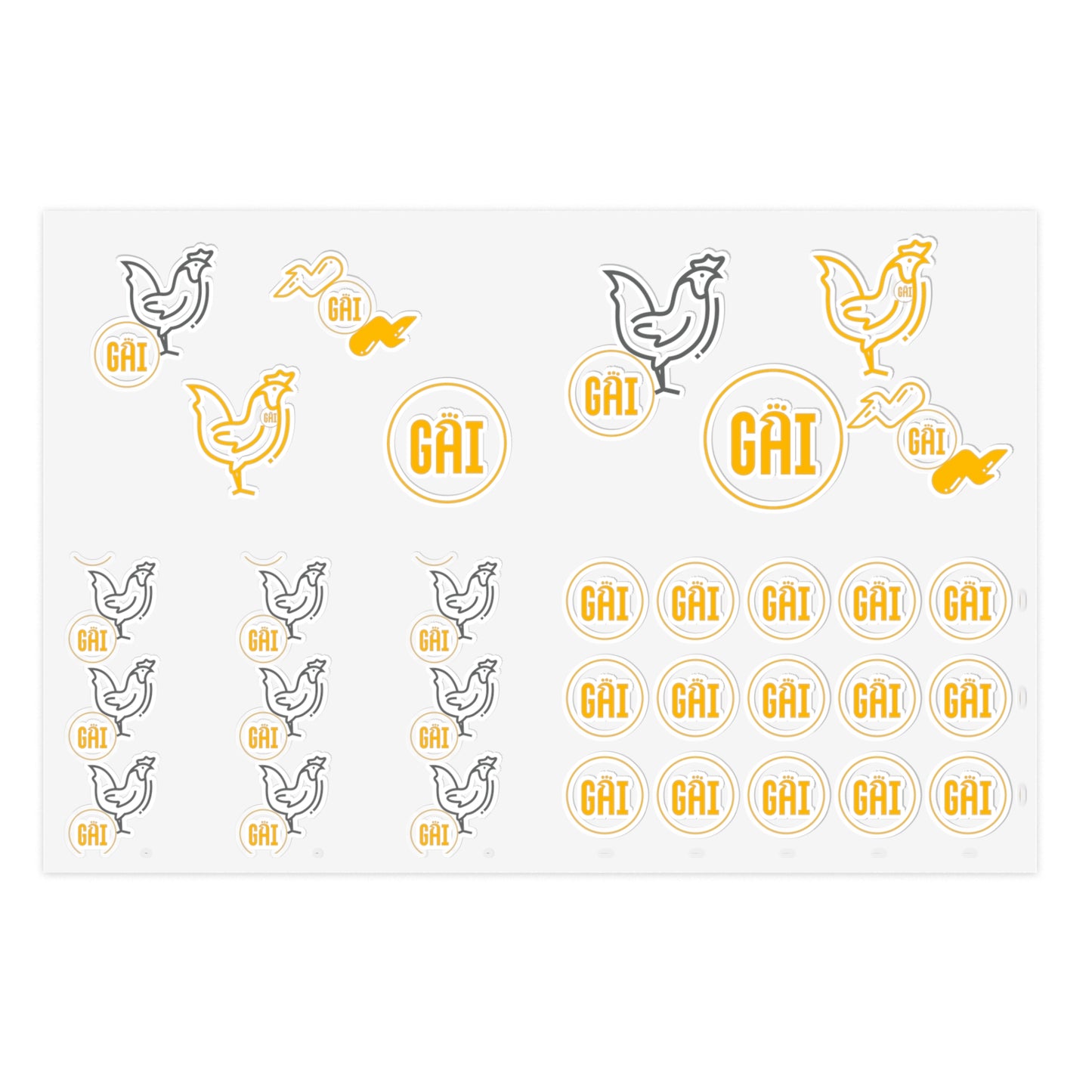 Gai Sticker Sheets