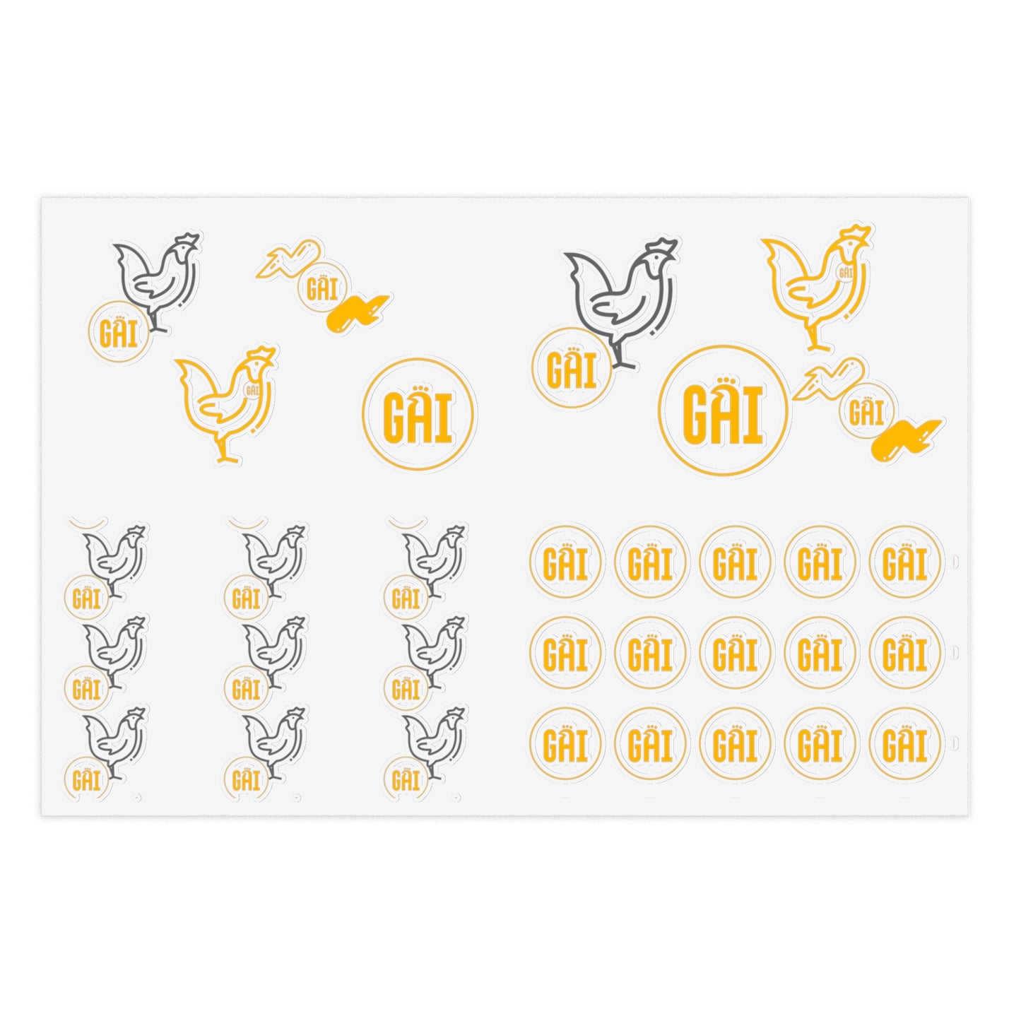Gai Sticker Sheets