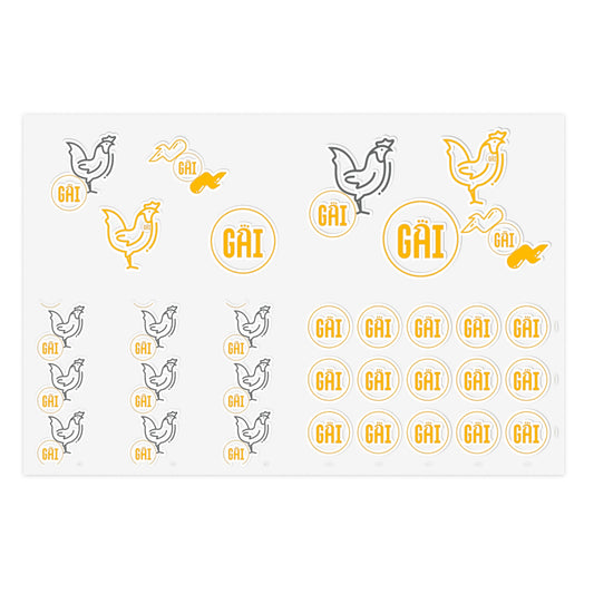 Gai Sticker Sheets